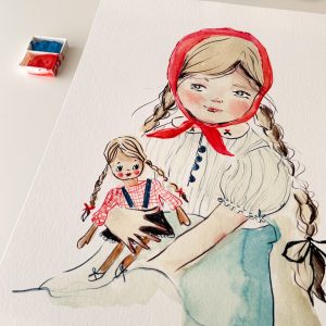 Art Print — "My Doll"