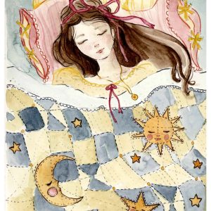 Art Print — "Sleepy"